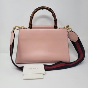 GUCCI Nymphaea Bamboo 2 Way Bag
